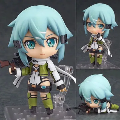 Аниме Меч Art Online II Gun Gale Juguetes GGO 452 Asada Shino Sinon ПВХ фигурка коллекционная игрушка Dowin