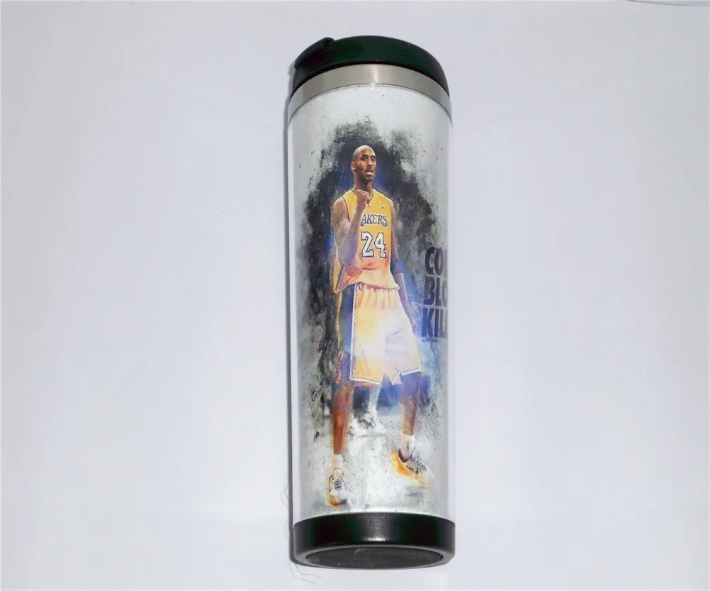 New Kobe Bryant Coffee Mug Stainless Steel Cup Water Tea Sports Outdoor 18 CM 14 OZ | Дом и сад