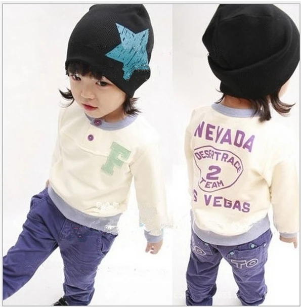 1 шт. детская хлопковая шапка со звездами | Детская одежда и обувь