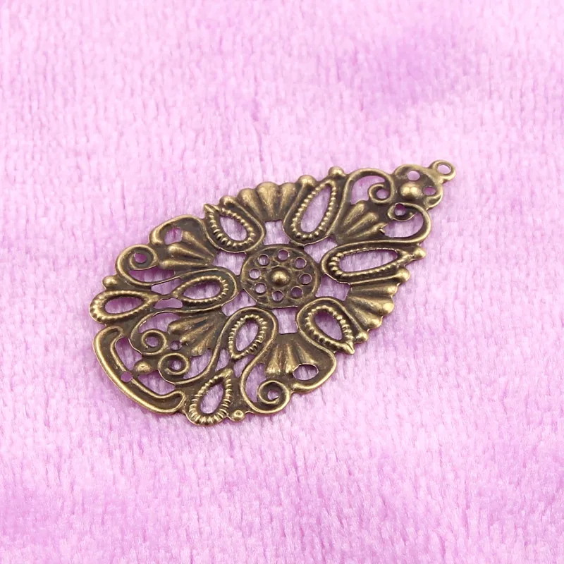 20 шт. бронзовые листья филигранные оболочки фотоаксессуары подвеска|wraps