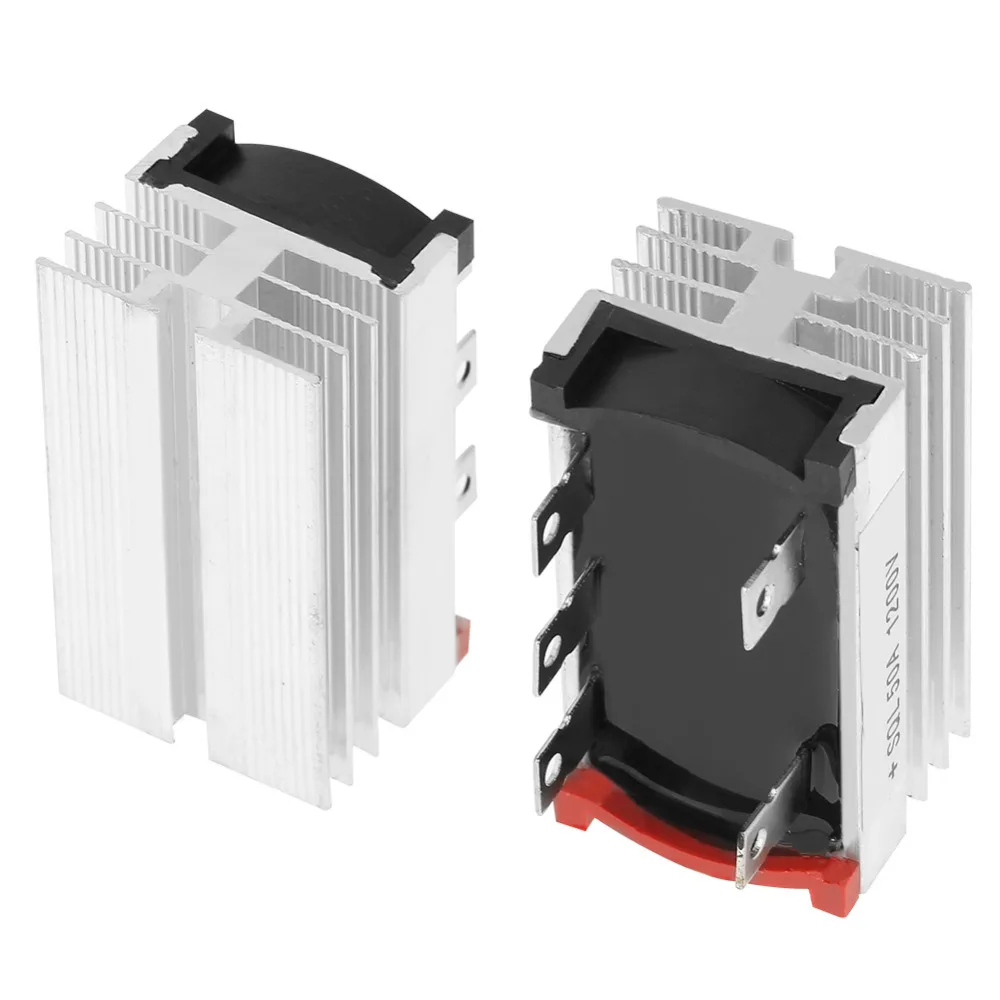 Выпрямитель 50 А 1200 в Алюминиевый металлический корпус трехфазный диодный мост 2