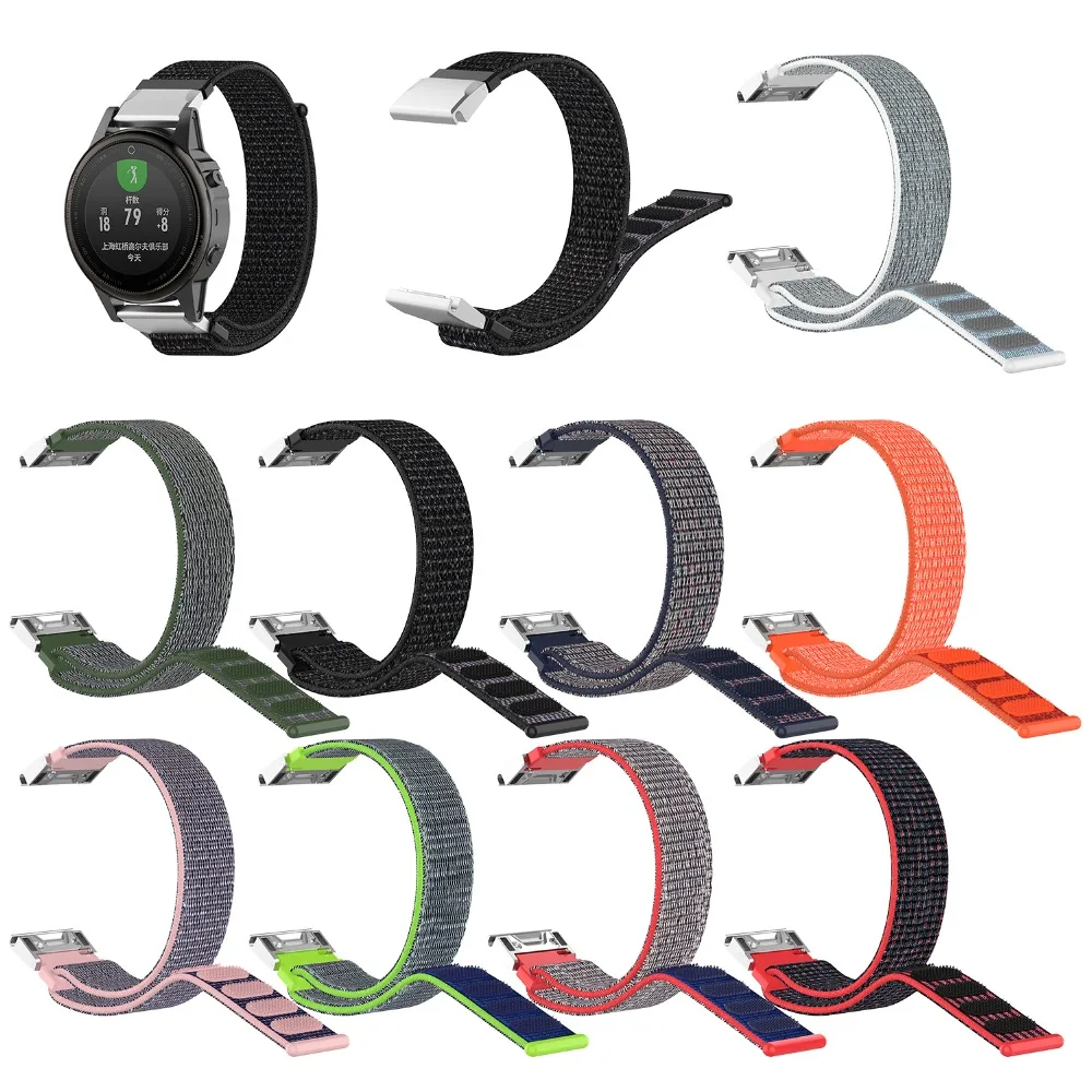 COMLYO нейлоновый ремешок для наручных часов Garmin Fenix 6S gps умные часы ремешки быстрая замена спортивные ремешки для Garmin Fenix 5S ремешок