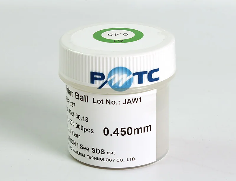 PMTC Sn63Pb37 BGA свинцовый припой в шариках 250 K/бутылка 0,2/0,25/0,3/0,35/0,4/0,45/0,5/0,55/0,6/0,65/0,76 для SMT/PCB фрезерный станок для BGA паяльная