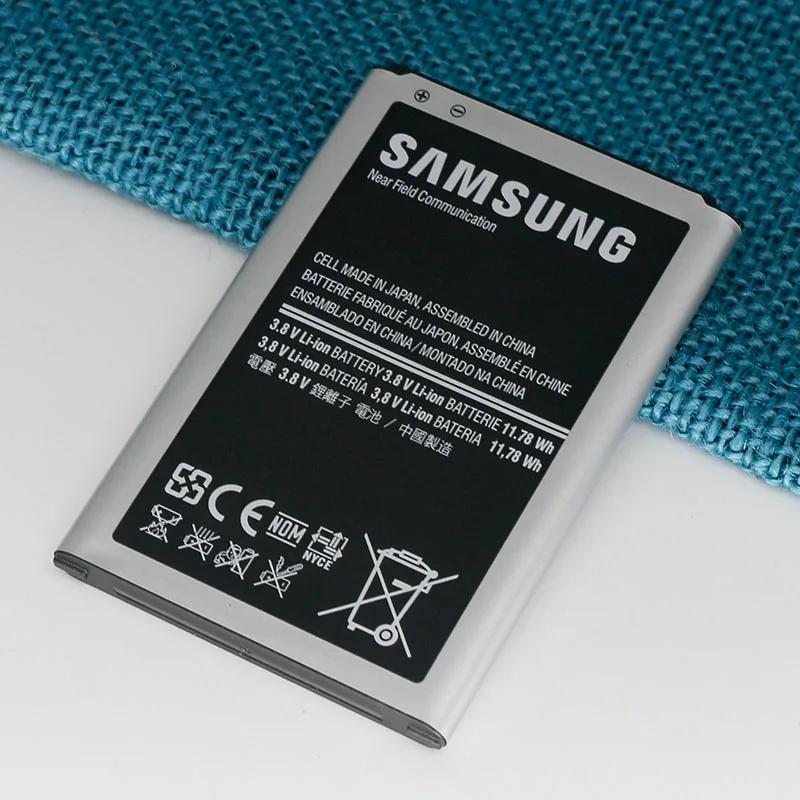 Аккумулятор для samsung Galaxy Note 3 Neo N750 N7505 N7502 3100 мАч EB-BN750BBE с NFC 100% оригинал | Мобильные