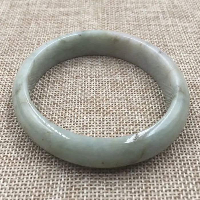DYY 59 мм Сертифицированный Класс 100% Натуральный Зеленый Жадеит Нефрита Камни