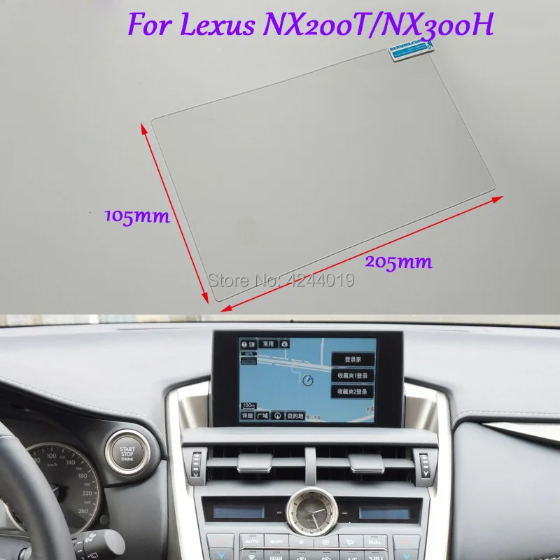 Стеклянная защитная пленка Tommia для LEXUS NX200T NX300H Стайлинг автомобиля gps навигация