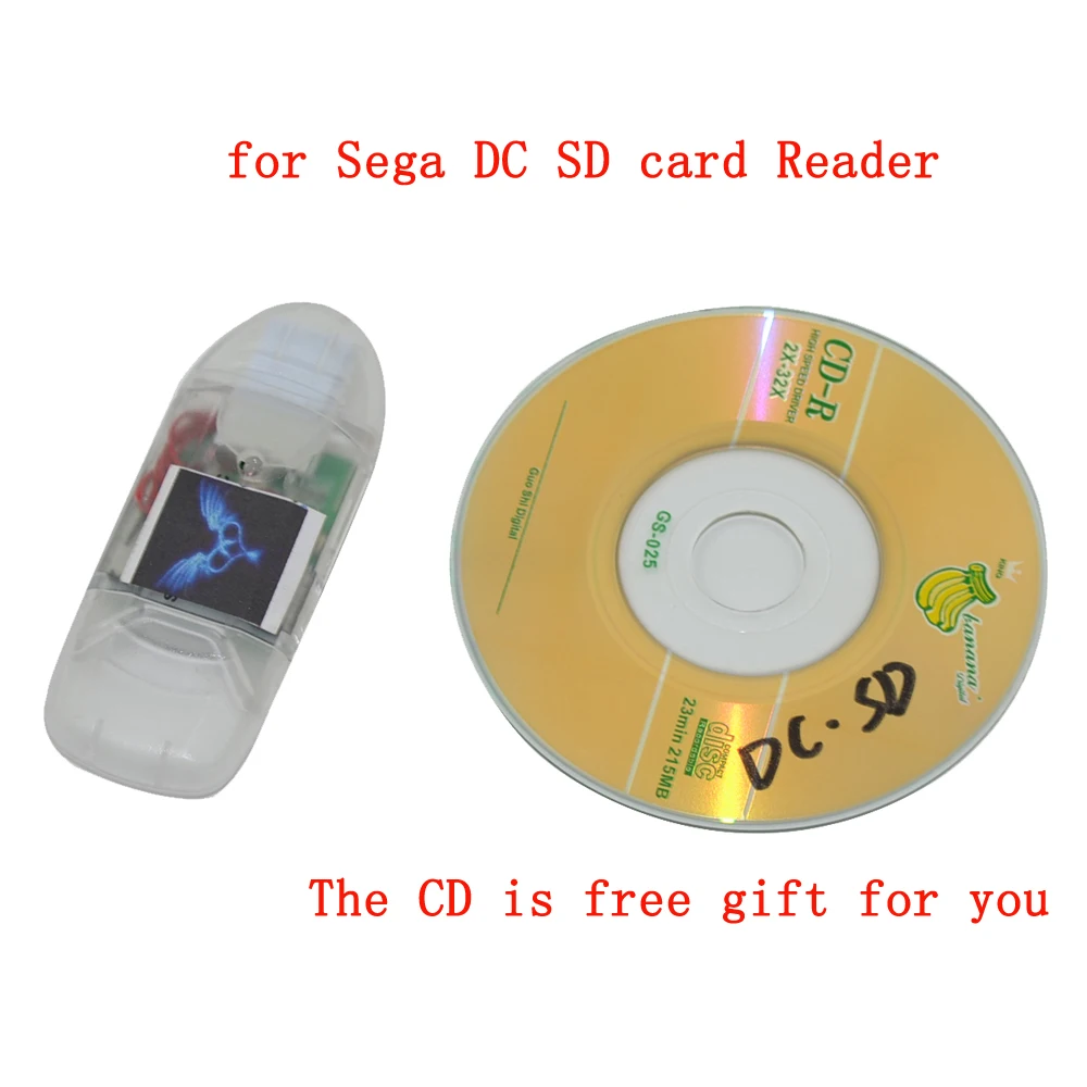 SD кард ридер для Sega DC игры Dreamcast|Запасные части| |