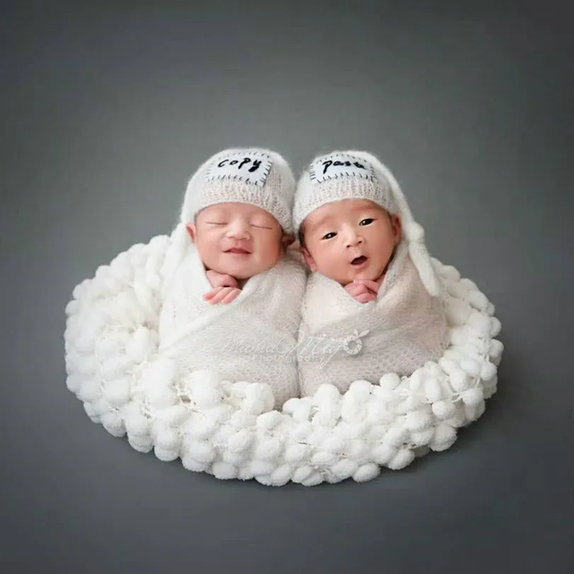 Винтаж детский расшитый вязаная шапка для маленьких мальчиков Пижама шапочка для новорожденного ручной вязаный берет детская шляпка новор... от AliExpress WW