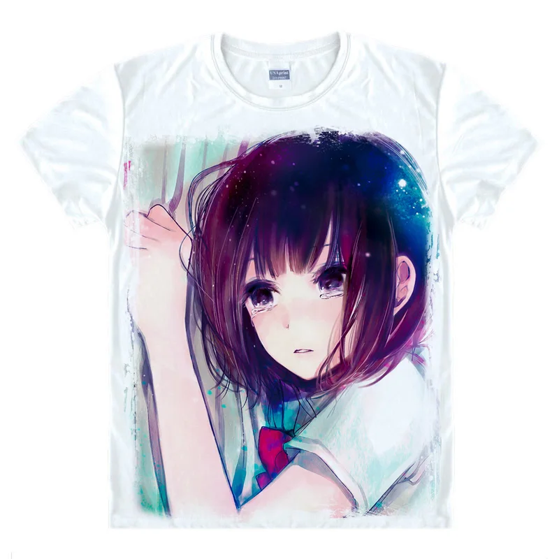 Женская Аниме-рубашка с изображением пожеланий спермы футболки в разных стилях