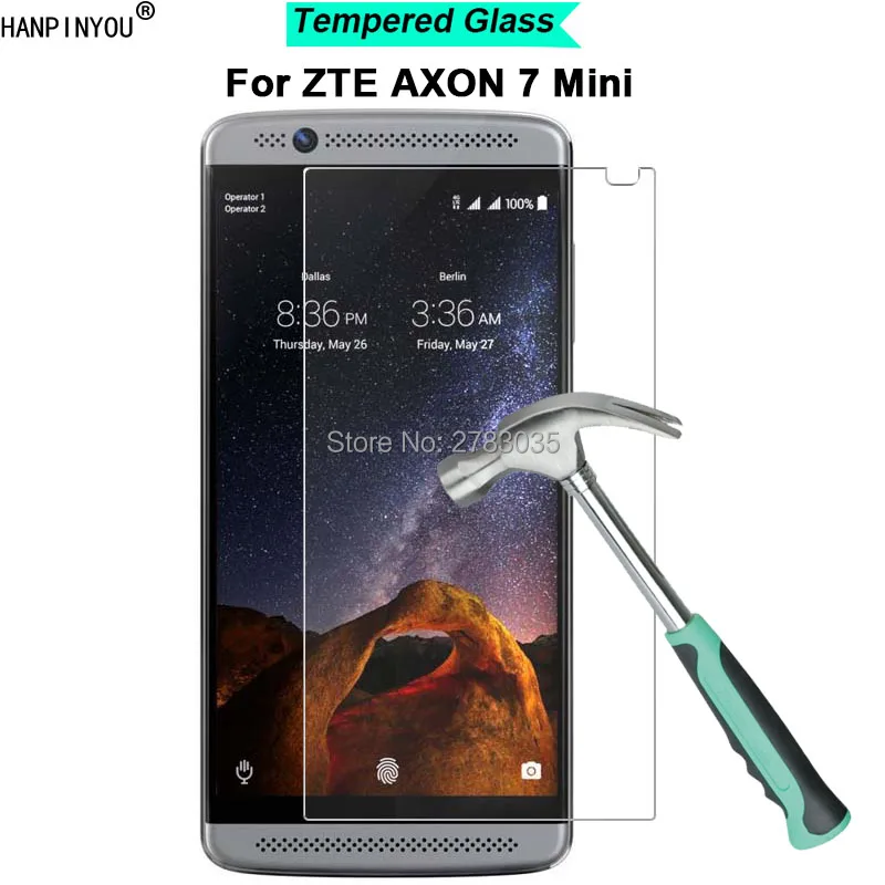 Для zte AXON 7 Mini B2017G 5 2 &quotновый уровень твердости 9H 2.5D ультра тонкий прочное