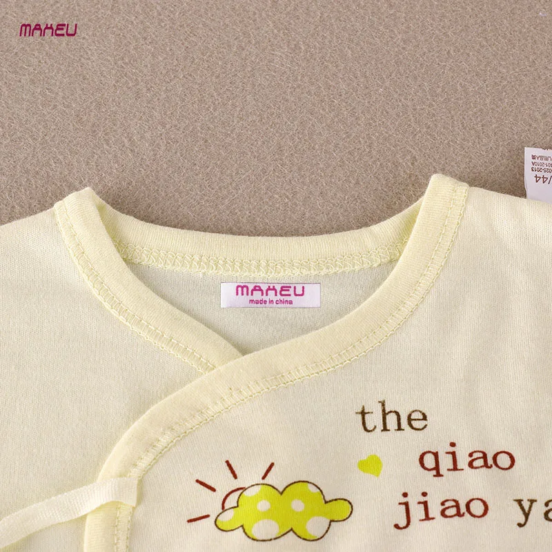 5 шт./компл. 0-3 мес. комплект одежды для новорожденных мальчиков и девочек 100%