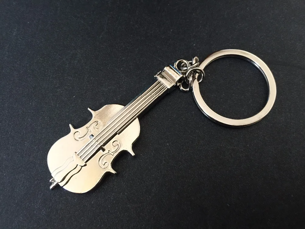 1 шт. брелок подвеска в виде гитары маленькие подарки для друзей на день рождения