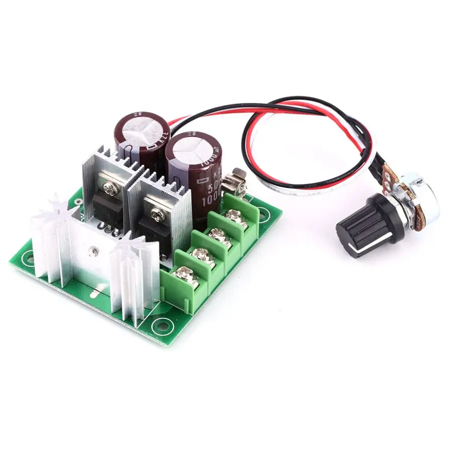 CCMHCW DC 12 V~ 40 V 400 W 10A Регулируемый контроллер скорости двигателя постоянного тока ШИМ контроллер хорошо работающий