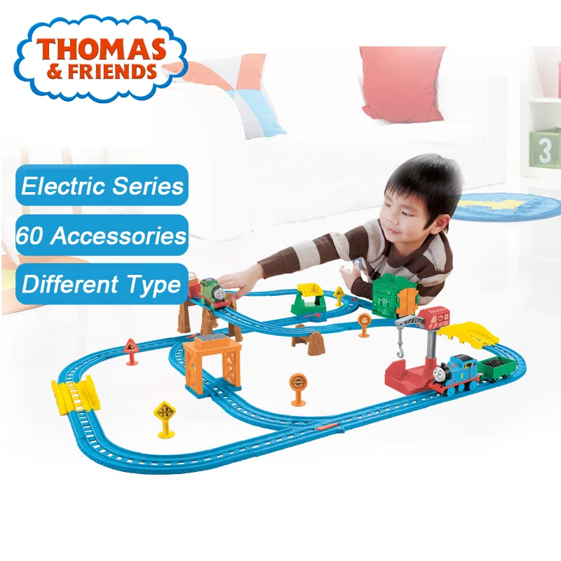 2018 аниме Томас и друзья Игрушка на рельсах литая под давлением игрушки поезд трек