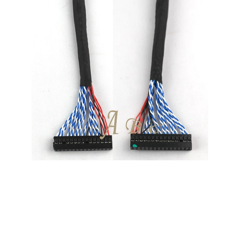 Кабель LVDS для ЖК-дисплея 250 мм 30 штифтов 2 канала 8 бит сигнал D8 панели LTM170E8 LTM170EX SXGA