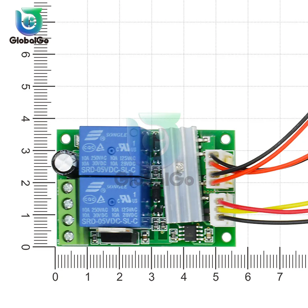 3A PWM Регулируемый Реверсивный двигатель Управление регулятор 2 канальный