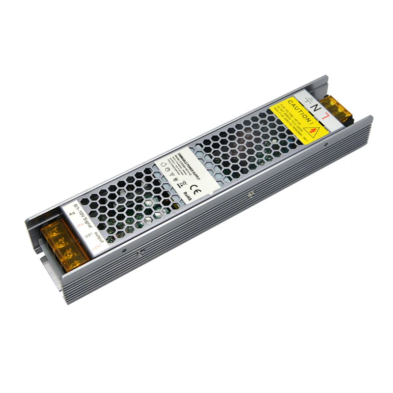 with no Logo SANPU Диммируемый источник питания 60 Вт 12 В 5A 2в1 Triac 0-10 В Диммируемый светодиодный драйвер 220 в 240 В переменного тока в постоянный 12 вольт трансформатор освещения 12 В постоянного тока - Цвет: with no Logo