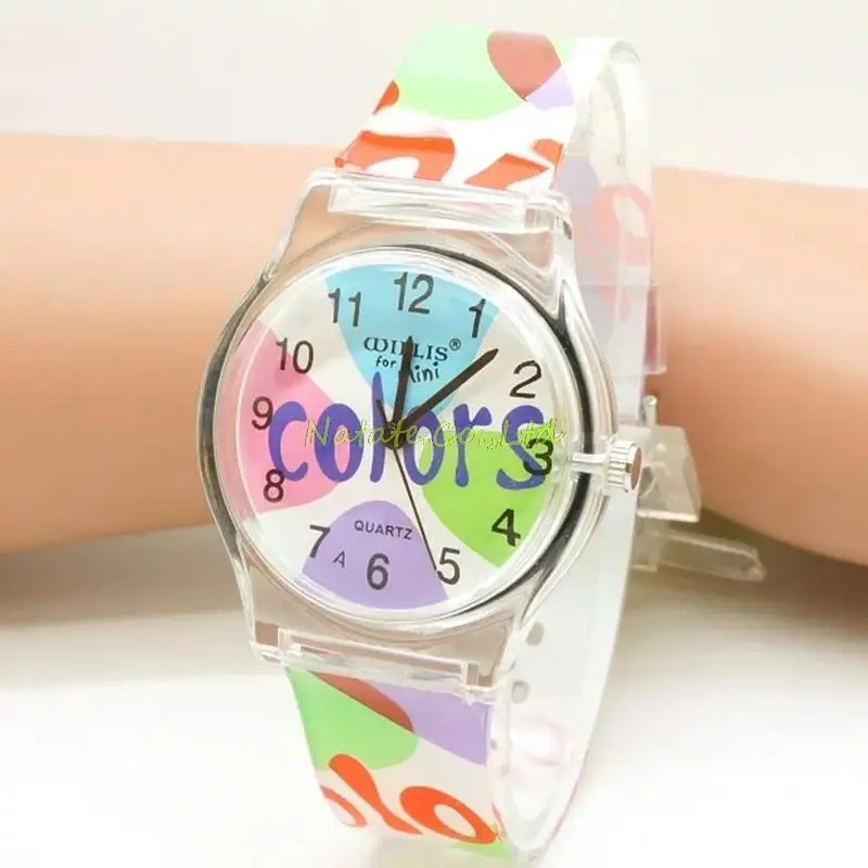 Fashion Woman Willis Quartz Watch Silicone Strap Design with kids waterproof Watches COLORS Cartoon Wristwatch Relogio Feminino | Наручные
