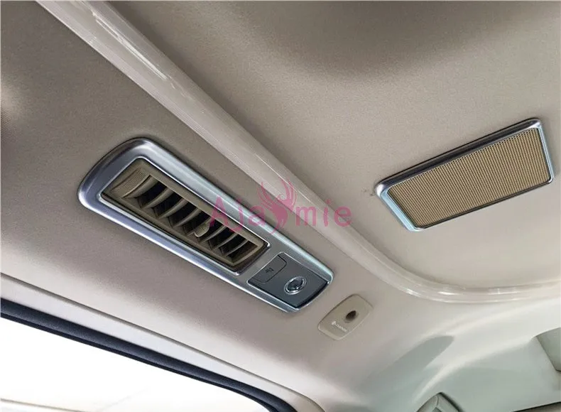 Хромированный автомобильный Стайлинг кондиционер для установки на крыше AC Outlet