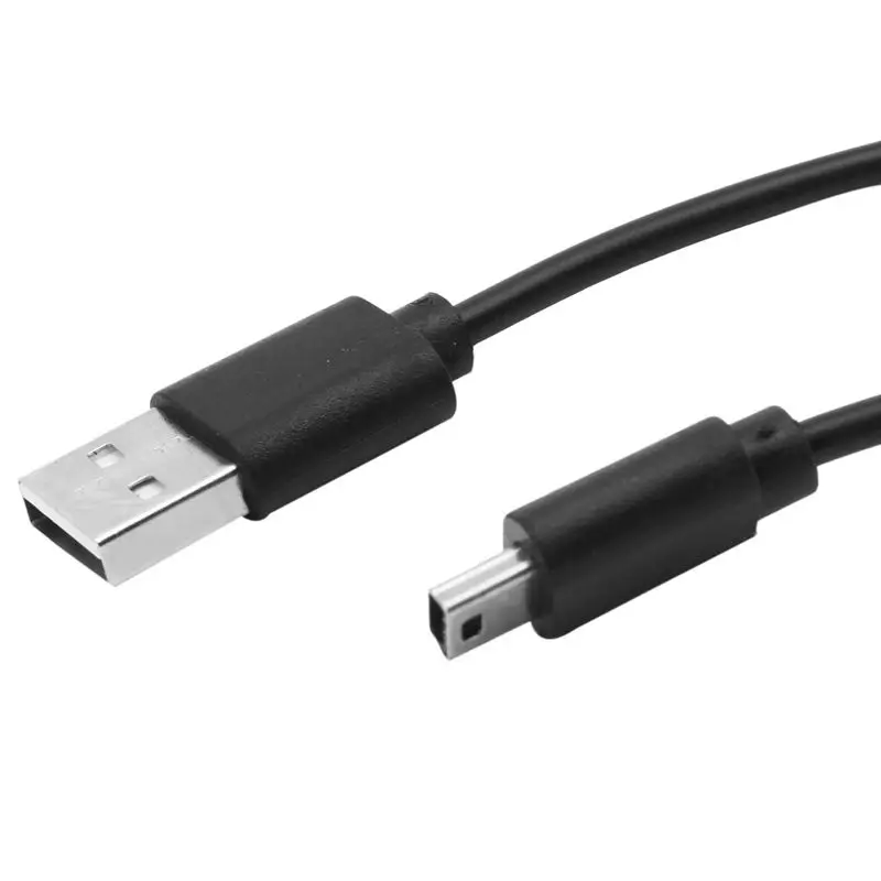 Сменный USB кабель в нейлоновой оплетке для PS3 контроллер черный | Электроника