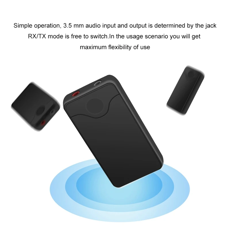 2in1 Bluetooth transmitter receiver Wireless Adapter HIFI Audio With 3.5MM Input And Output For TV Music sender | Электроника