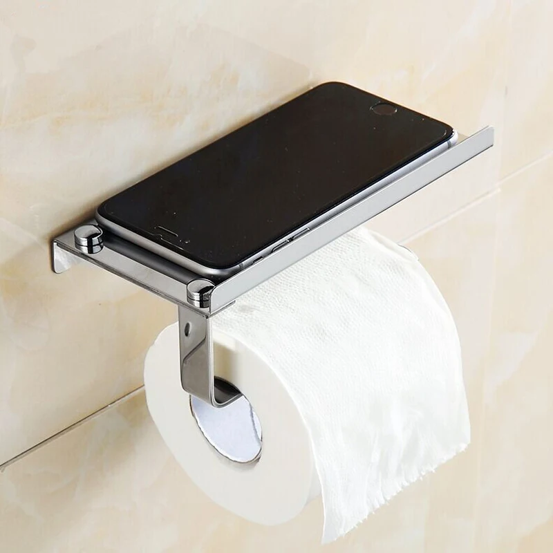 1 шт. держатель для туалетной бумаги из нержавеющей стали|bathroom accessories|kitchen