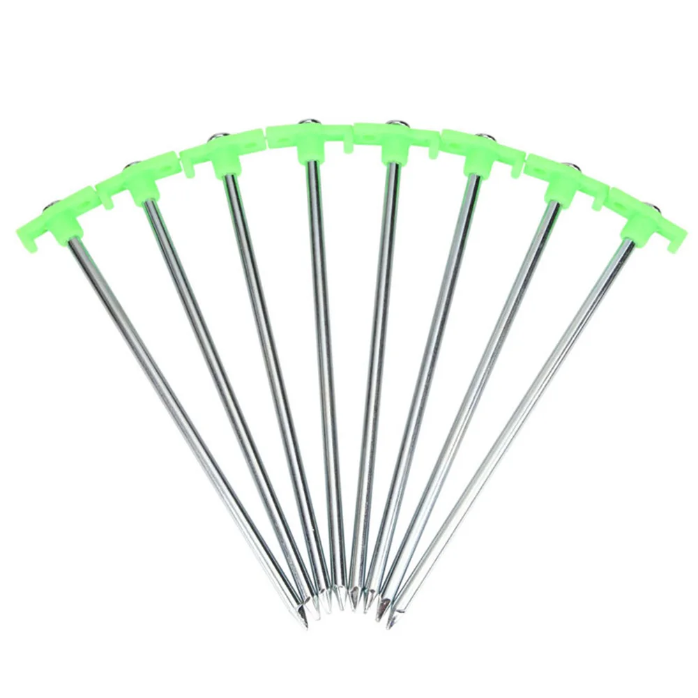 25 см ультра высокопрочная светящаяся пластиковая палатка из нержавеющей стали