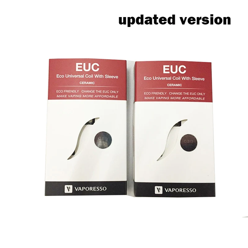 10 шт./лот оригинальный Vaporesso керамический EUC 0 5 Ом SS316L спиральная головка для вейпа