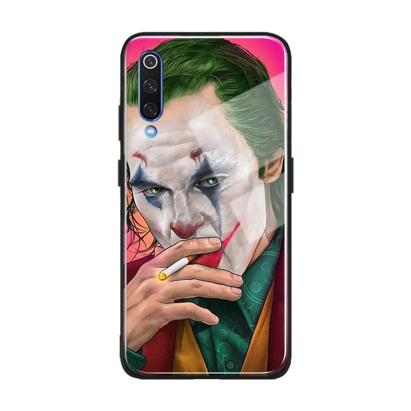 Мягкий силиконовый Гладкий стеклянный чехол для телефона joker, чехол для Xiaomi mi 8 9 SE mi x 2 2s 3 Red mi Note 5 6 7 8 Pro