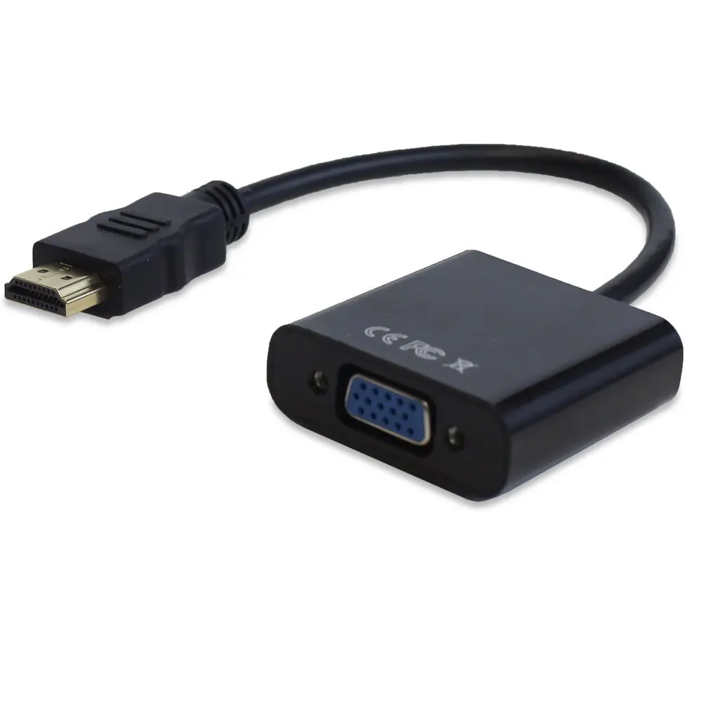 LNYUELEC- laptop to projector hdmi vga cable converter adapter video convertor hdmi-vga male female | Электроника