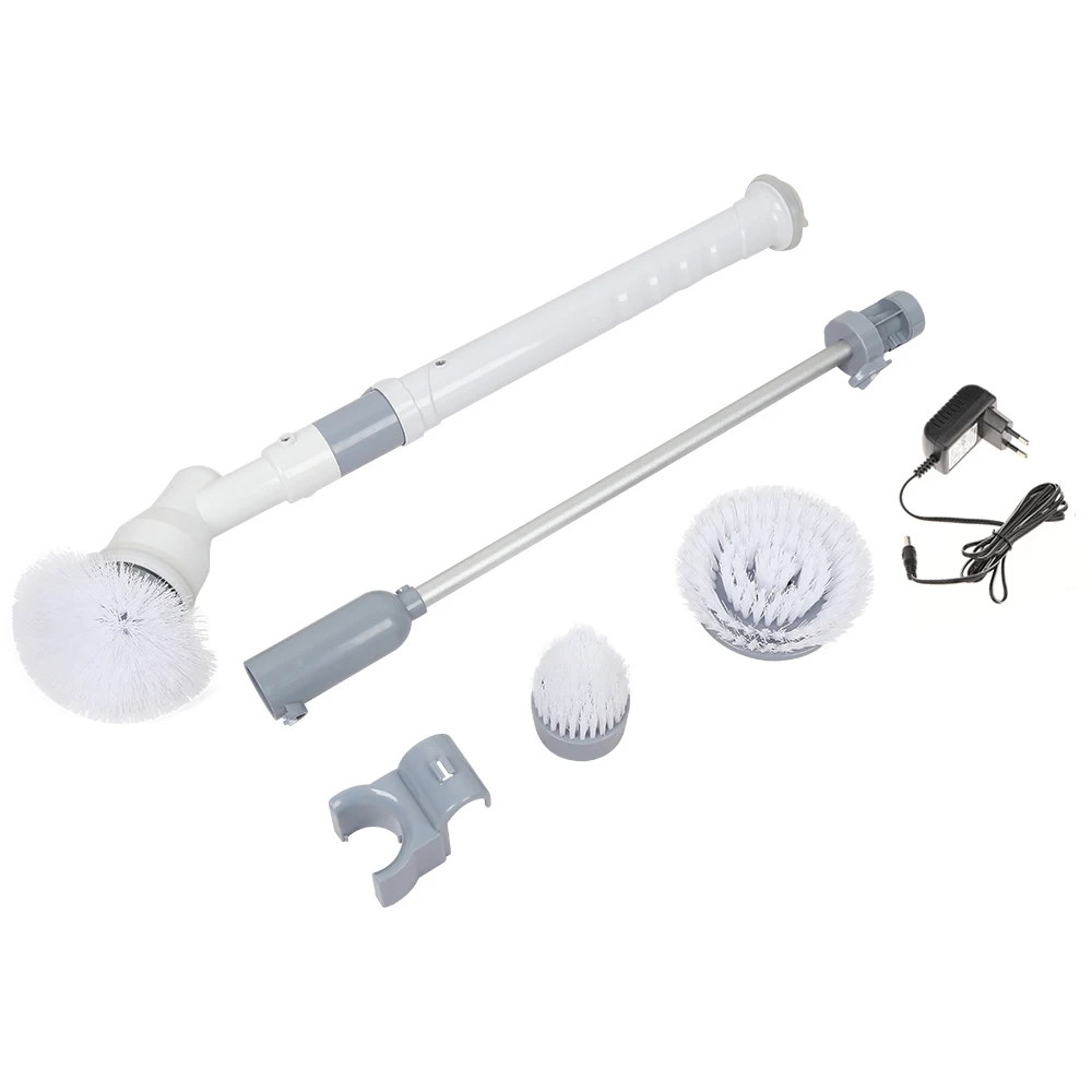 Multi function электрические щетки Беспроводная зарядка электрическая длинная ручка