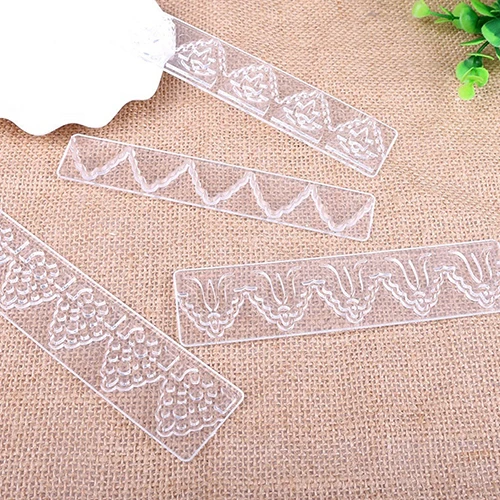 4 шт./компл. инструмент для украшения тортов из мастики|decorating tools|mold cuttercake lace |