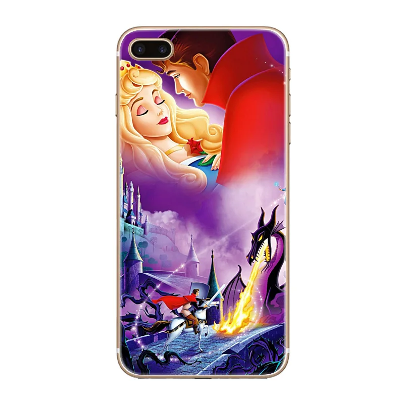 H244 Sleeping Beauty Transparent Hard Thin Case Cover For Apple iPhone XR XS Max 4 4S 5 5S SE 5C 6 6S 7 8 X Plus |