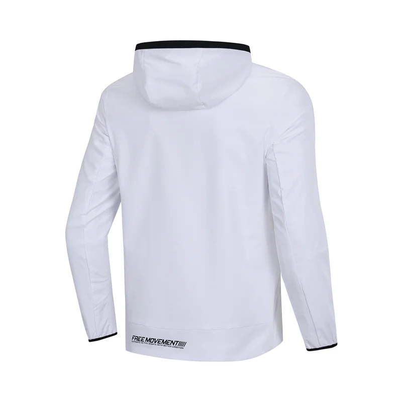 Мужской тренировочный Тренч Li Ning ветровка с защитой от умного ветра 92% полиэстера