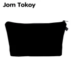 Jom Tokoy Косметичка-органайзер чисто черная косметичка модная женская брендовая косметичка