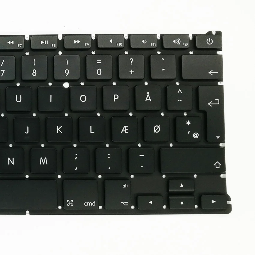 5 шт. новая Датская Дания клавиатура для Macbook Air 13 &quotA1369 2011 A1466 2012 2017 лет|keyboard