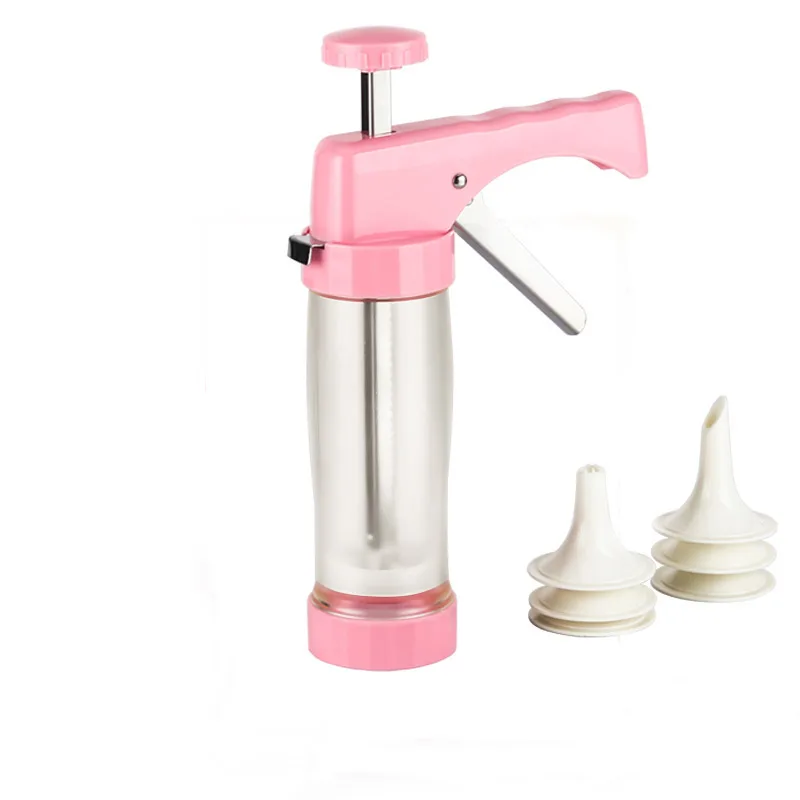 Кухонные пресс формы для печенья наборы с пистолетом 16 форм украшения и 6 насадок