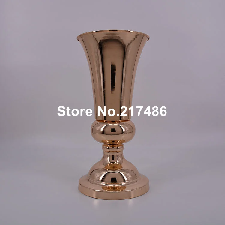 New style Golden/Silver Flower Vase/European-Style Wedding Centerpiece Decoration/Wedding Road Lead Stand | Дом и сад