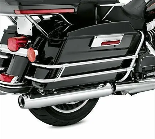 Мотоциклетный двойной рельс для Harley Touring Electra Glide CVO Road King Street 1997 2008|Накладки и