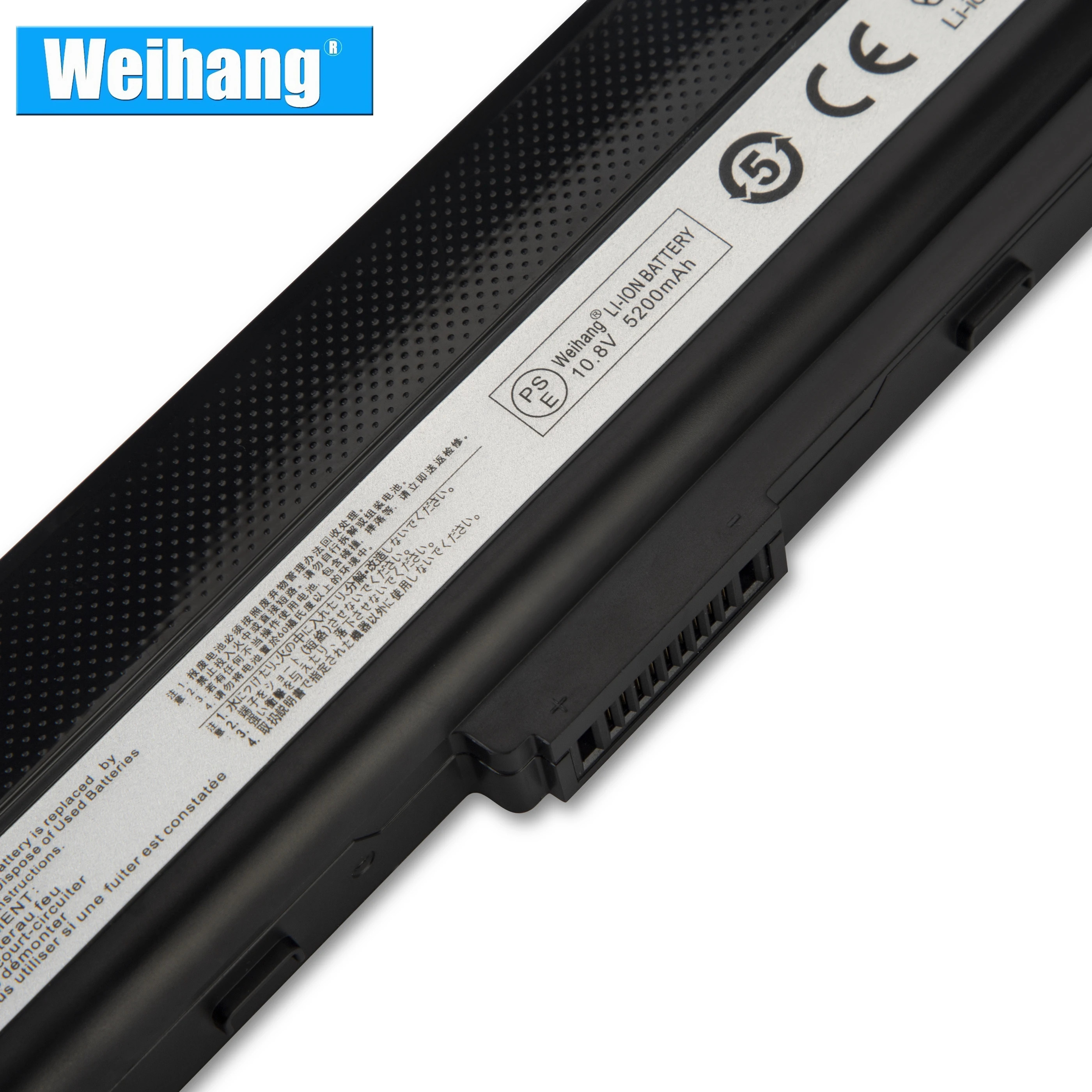 Флейта Weihang A32 K52 A52 A52J A52F A52JB A52JK A52JR K42 K42F K42J K42JK K52F K52J|Аккумуляторы для ноутбуков| |