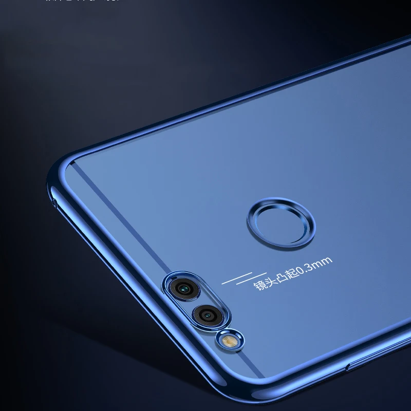 Fitted Case For Huawei Honor 7X/Mate SE Luxury Soft TPU Cover Silicone Back Phone Bag Honor7X/BND-L21 Cases Fouda Couqe |
