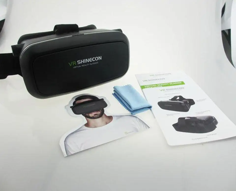 Google Cardboard VR shinecon Pro версия VR виртуальной реальности 3D очки и умный Bluetooth беспроводной пульт дистанционного управления геймпад