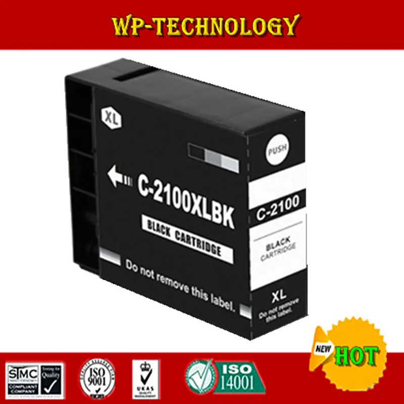 4x совместимый чернильный картридж для PGI2100 PGI-2100 костюм принтера Canon MAXIFY Ib4010 MB5310 |