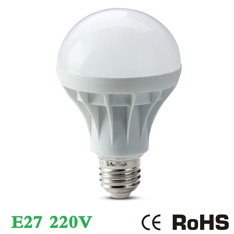 E27 Высокая мощность 220 В светодиодные лампы SMD5730 Светодиодные теплый