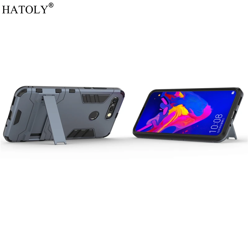 Чехол для Huawei Honor View 20 защитный чехол с изображением робота жесткий телефона из ПК