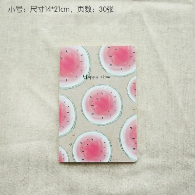Милый простой блокнот в пасторальном стиле для студенческого дневника мягкая