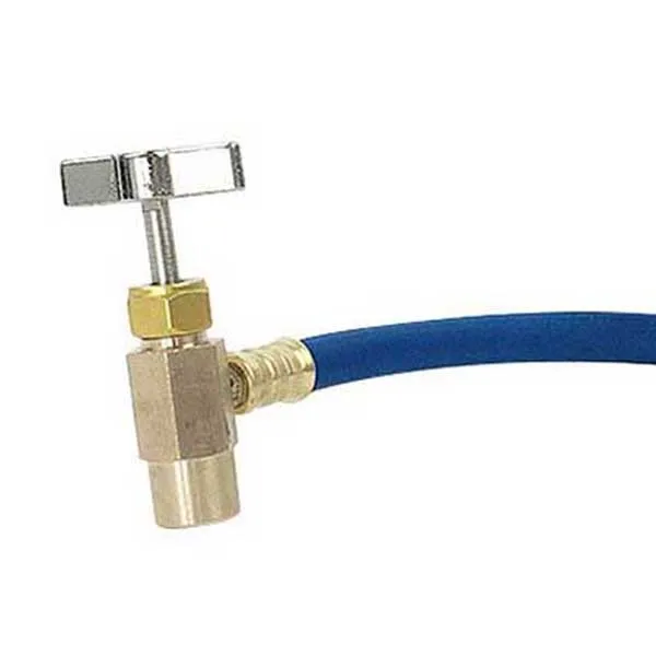 1pc Metal R134a Recharge Measuring Hose Pressure Gauge Adapter Car Air Conditioning Refrigerant Charging Pipe 300mm | Автомобили и