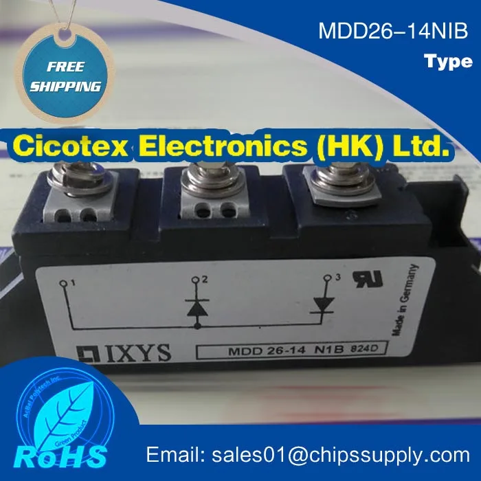 

MDD26-14NIB модуль IGBT