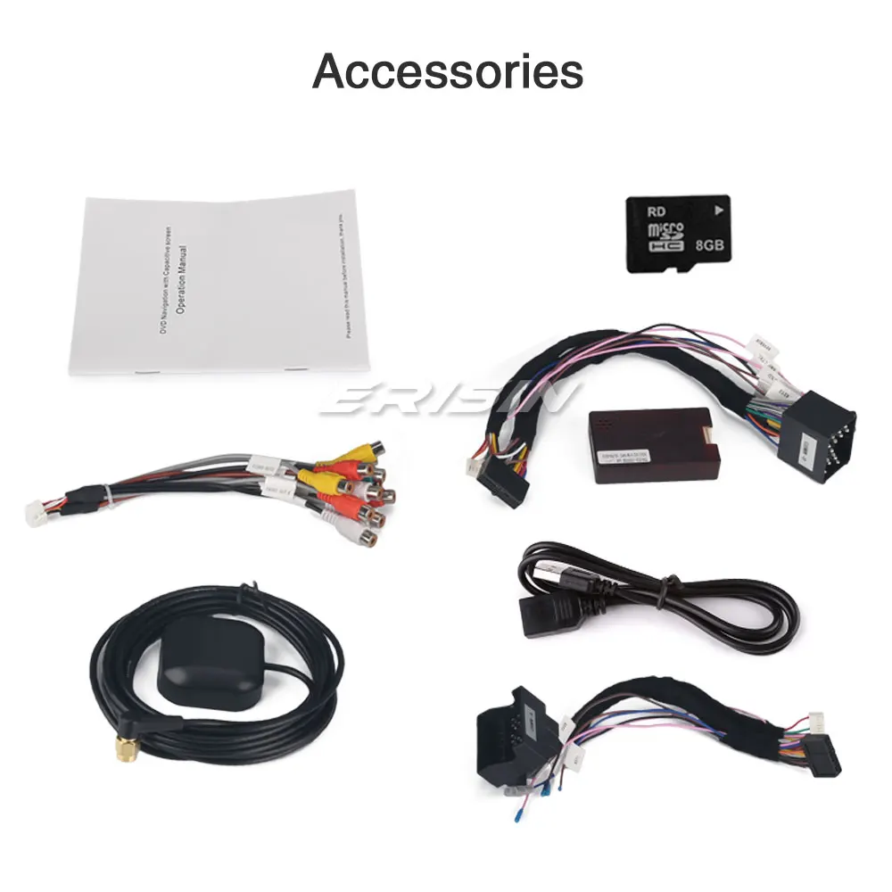 Erisin ES4746B 7 &quotAndroid 1 Автомобильная навигационная система GPS автомобильный DVD для E46