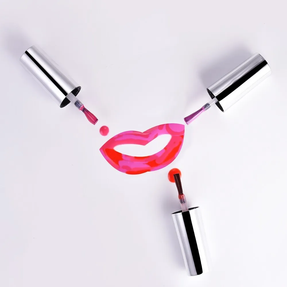 Beautybigbang Серебристые Vernis режущей поверхностью светятся в темноте лак